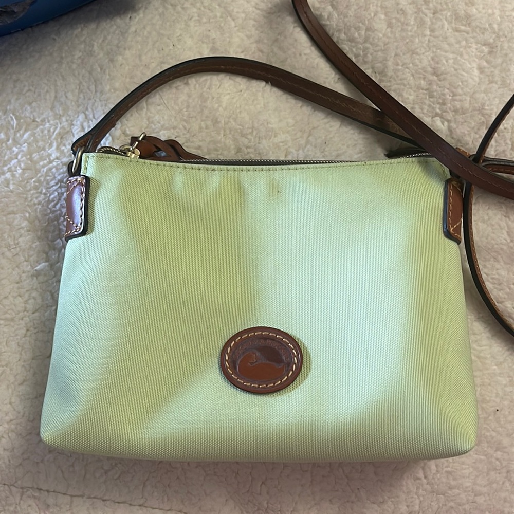 Small Dooney & Bourke cloth shoulder/crossbody bag